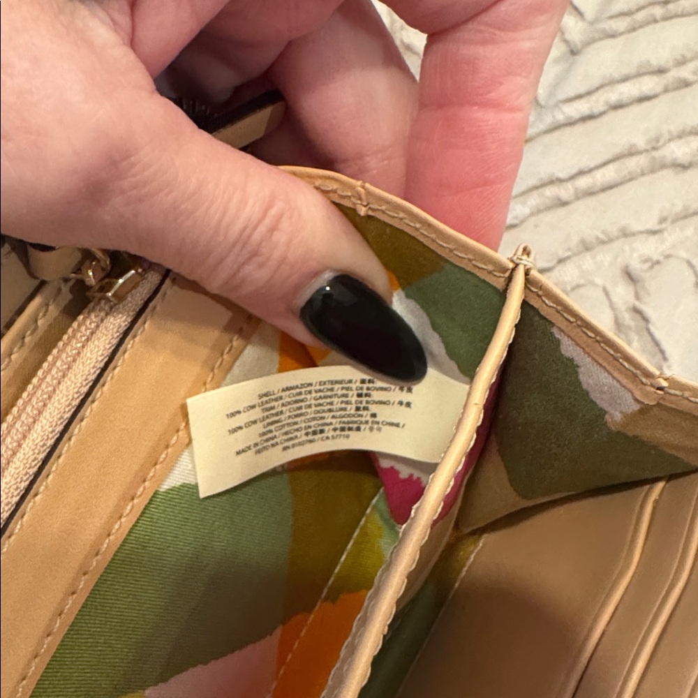 KATE SPADE NEW YORK Royal Blue Large Zip Wallet - Picture 9 of 15